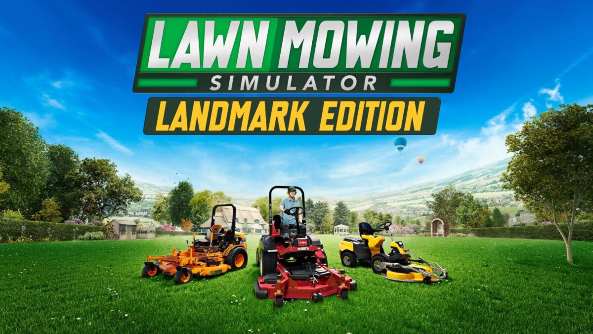 Lawn Mowing Simulator sera disponible sur Nintendo Switch en mars 2024