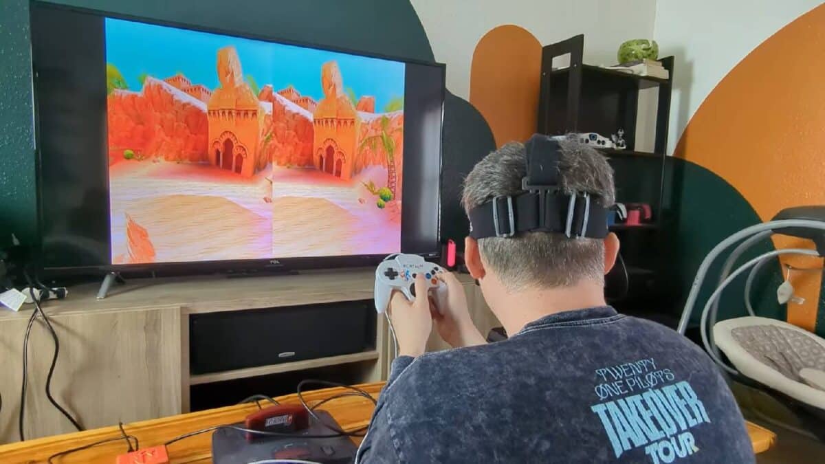 Modder crée un casque VR lo-fi en utilisant N64 et cela fonctionne réellement